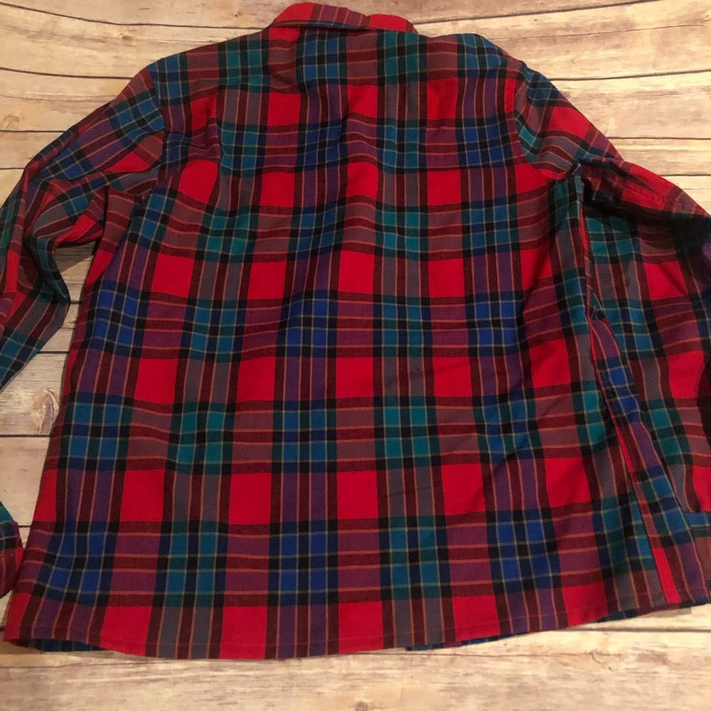 Pendleton holiday plaid shirt - Picture 7 of 8